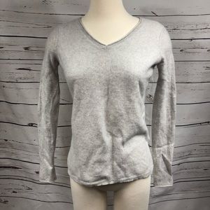 Saks Fifth Ave Grey‎ Cashmere Sweater